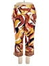 Ashley Stewart Print Orange Casual Pants Size 30 waist - photo 1