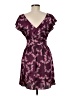 Guess Floral Purple Cocktail Dress Size 7 - photo 2