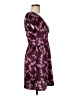 Guess Floral Purple Cocktail Dress Size 7 - photo 4