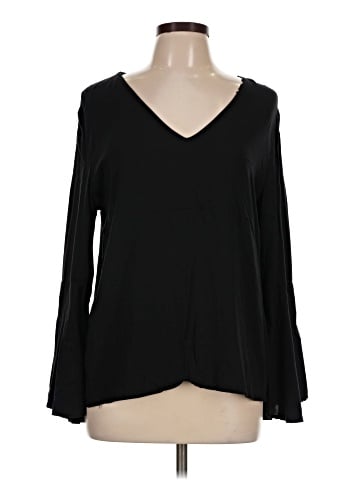 Just Living Long Sleeve Blouse (view 1)