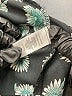 Express Outlet 100% Polyester Floral Teal Long Sleeve Blouse Size S - photo 8