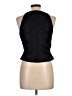 Carmen Marc Valvo Black Sleeveless Blouse Size 12 - photo 2