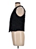 Carmen Marc Valvo Black Sleeveless Blouse Size 12 - photo 5