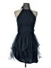 Lulus 100% Nylon Blue Cocktail Dress Size L - photo 1