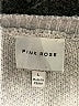 Pink Rose Argyle Gray Pullover Sweater Size L - photo 7