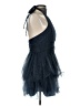 Lulus 100% Nylon Blue Cocktail Dress Size L - photo 4