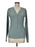 Athleta Teal Long Sleeve Henley Size M - photo 1