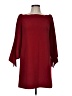 Tibi Solid Burgundy Cocktail Dress Size 6 - photo 1