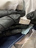 Unbranded 100% Polyester Color Block Blue Long Sleeve Blouse Size S - photo 8