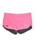 Under Armour 100% Polyester Pink Athletic Shorts Size S - photo 1