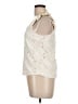 Monteau 100% Polyester Ivory Sleeveless Blouse Size L - photo 5