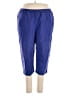 Liz & Me Solid Blue Active Pants Size 1X - photo 1