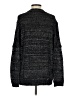 BCBGMAXAZRIA 100% Rayon Metallic Black Pullover Sweater Size S - photo 2