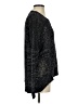 BCBGMAXAZRIA 100% Rayon Metallic Black Pullover Sweater Size S - photo 4