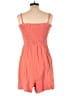 Pilcro 100% Baumwolle Solid Orange Romper Size M - photo 2