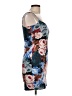 Unbranded Floral Blue Cocktail Dress Size L - photo 4