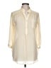 Xtaren 100% Polyester Ivory 3/4 Sleeve Blouse Size L - photo 1