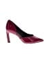 Assorted Brands Color Block Burgundy Heels Size 8 - photo 1