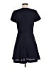 Assorted Brands Chevron-herringbone Blue Casual Dress Size 8 - photo 2