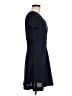 Assorted Brands Chevron-herringbone Blue Casual Dress Size 8 - photo 4