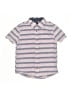 Bixby Nomad 100% Cotton Stripes Blue Short Sleeve Button-Down Shirt Size 6 - 7 - photo 1