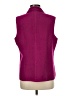 Norm Thompson 100% Wool Purple Sweater Vest Size M - photo 2