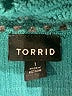Torrid Aztec Or Tribal Print Argyle Graphic Floral Teal Sleeveless Blouse Size 1X Plus (1) - photo 7