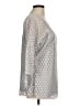 Solitaire Silver 3/4 Sleeve Blouse Size M (estimated) - photo 4