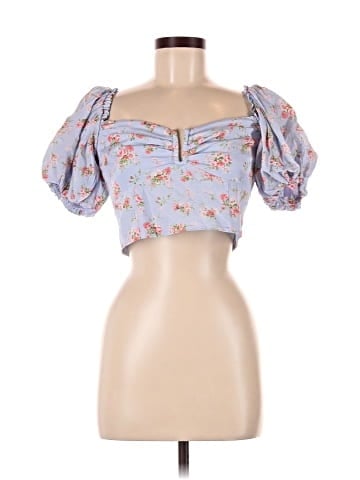 Abercrombie & Fitch Short Sleeve Blouse (view 1)