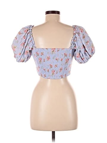 Abercrombie & Fitch Short Sleeve Blouse (view 2)