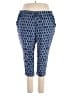 Style&Co Print Blue Casual Pants Size 24W - photo 1