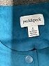 Peck & Peck Teal Coat Size M - photo 6