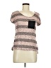 Lavish Pink Short Sleeve Top Size M - photo 1