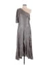 FARM Rio Metallic Silver Cocktail Dress Size L - photo 1