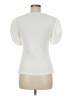 1.State 100% Cotton Ivory Short Sleeve Top Size M - photo 2