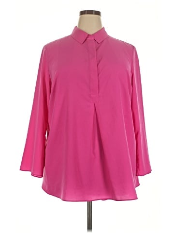 Ellen Tracy Long Sleeve Blouse (view 1)