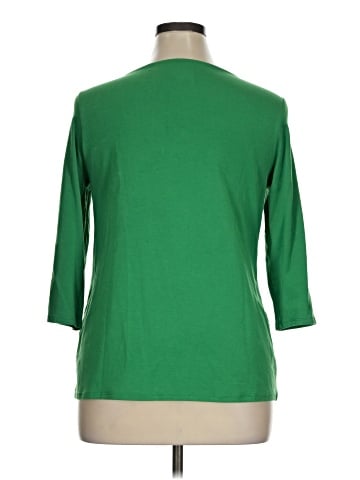 Chico's 3/4 Sleeve T-Shirt (view 2)