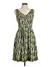 Calvin Klein Argyle Green Casual Dress Size 6 - photo 1