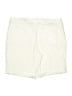 Apt. 9 Solid Ivory Khaki Shorts Size 18 - photo 2
