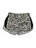 dip 100% Polyester Animal Print Silver Athletic Shorts Size L - photo 1