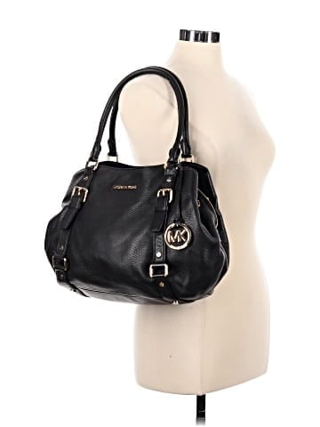 MICHAEL Michael Kors Leather Shoulder Bag (view 2)