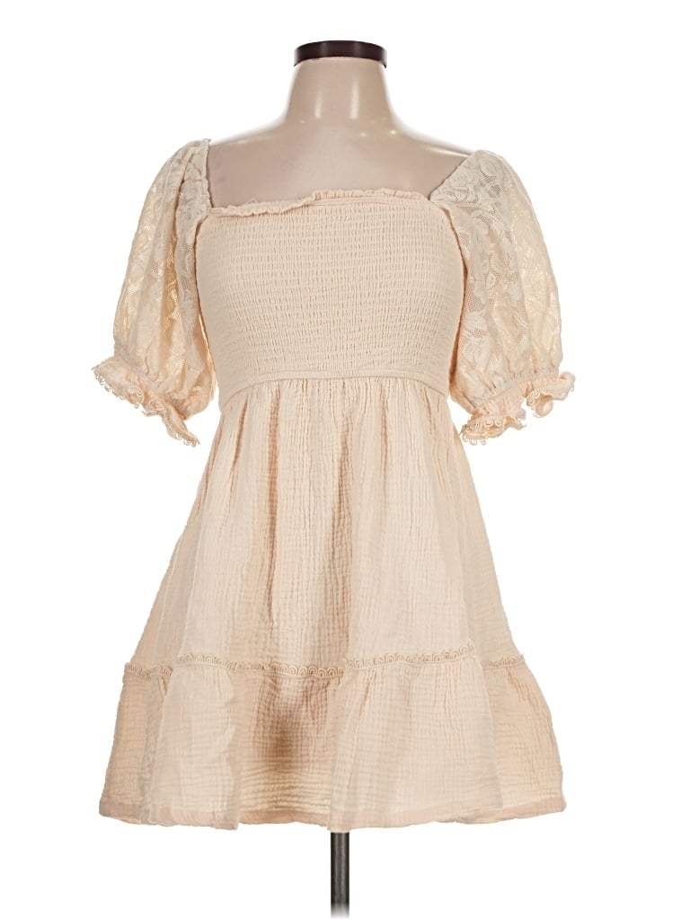 Pre-owned Umgee Casual Dress In Ivory