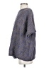Moth Chevron-herringbone Blue Poncho Size S - photo 5