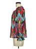 Crosby 100% Polyester Teal 3/4 Sleeve Blouse Size M - photo 5
