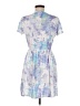 Bebop Tie-dye Blue Casual Dress Size M - photo 2