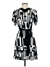 Lapis Graphic Black Cocktail Dress Size M - photo 2
