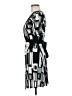 Lapis Graphic Black Cocktail Dress Size M - photo 5