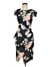Boohoo Floral Black Cocktail Dress Size 6 - photo 1