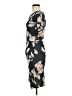 Boohoo Floral Black Cocktail Dress Size 6 - photo 5