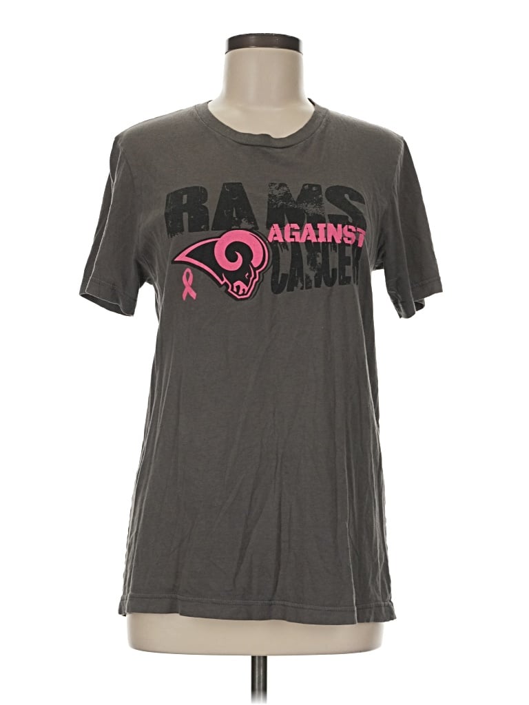 Pre-owned Bella+canvas Short Sleeve T-shirt In Gray